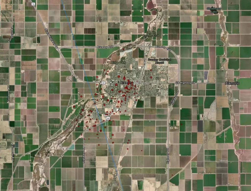 earthquake swarm brawley california salton sea may 2026 bg