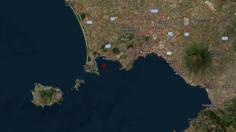 earthquake swarm campi flegrei may 21 2026