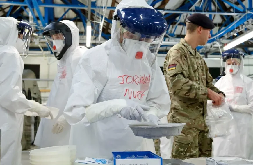 ebola training facility simon davis dfid