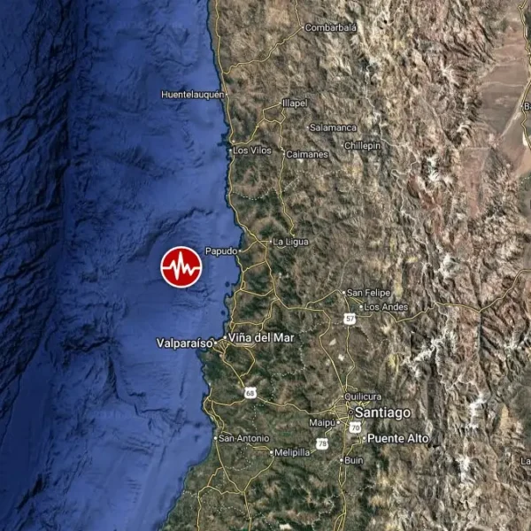 epicenter m6.0 earthquake offshore valparaiso chile may 31 2026