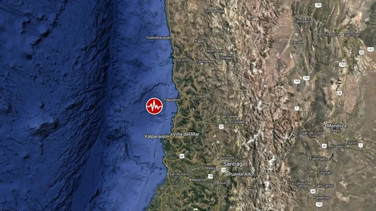 epicenter m6.0 earthquake offshore valparaiso chile may 31 2026