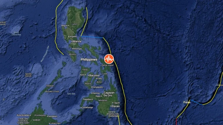 epicenter m6.0 earthquake samar philippines may 4 2026
