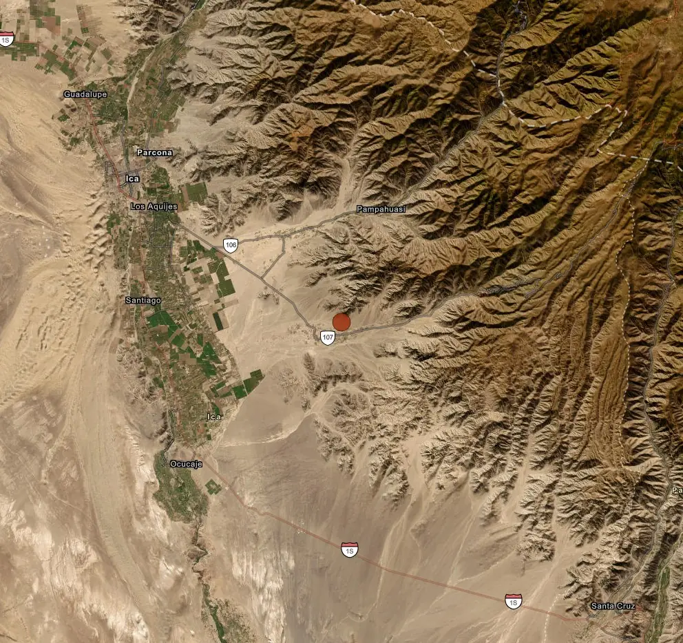 epicenter m6.1 earthquake ica peru may 19 2026 bg