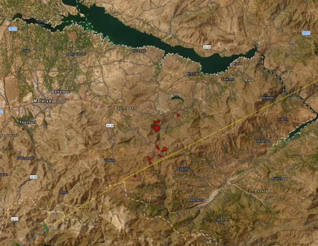 m5.4 earthquake malatya turkey may 20 2026 epicenter bg