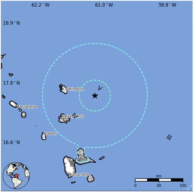 m6.0 earthquake antigua and barbuda region antigua and barbuda may 16 2026 usgs epe