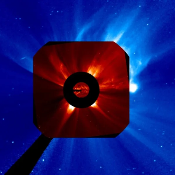 Brief S1 solar radiation storm observed after large far side CME