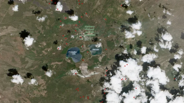 newberry volcano satellite image may 18 2026 sentinel-2