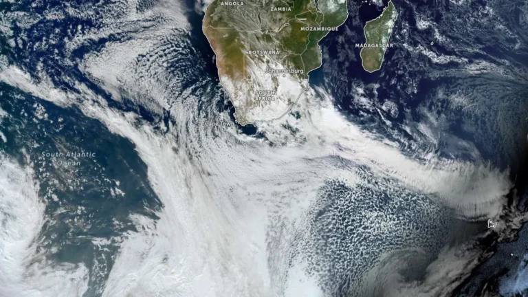 satellite image cut-off low affecting south africa 1140 utc may 5 2026