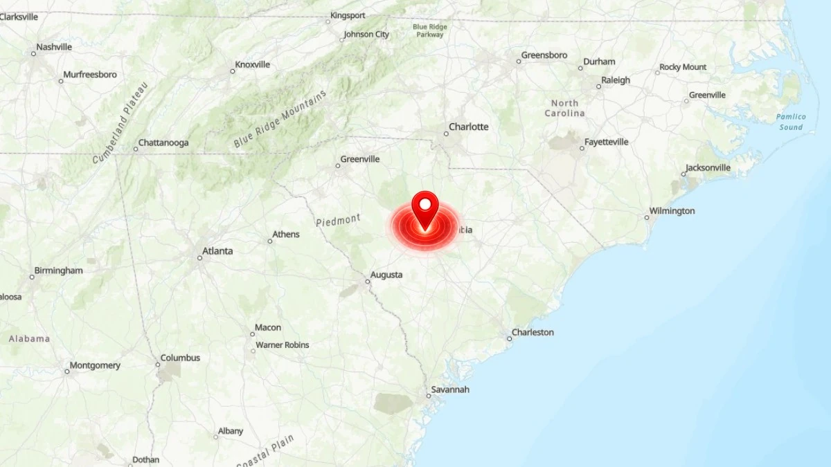sonic boom south carolina 2124 utc may 28 2026 f2