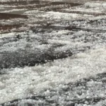 Hail in Denver on June 1, 2026