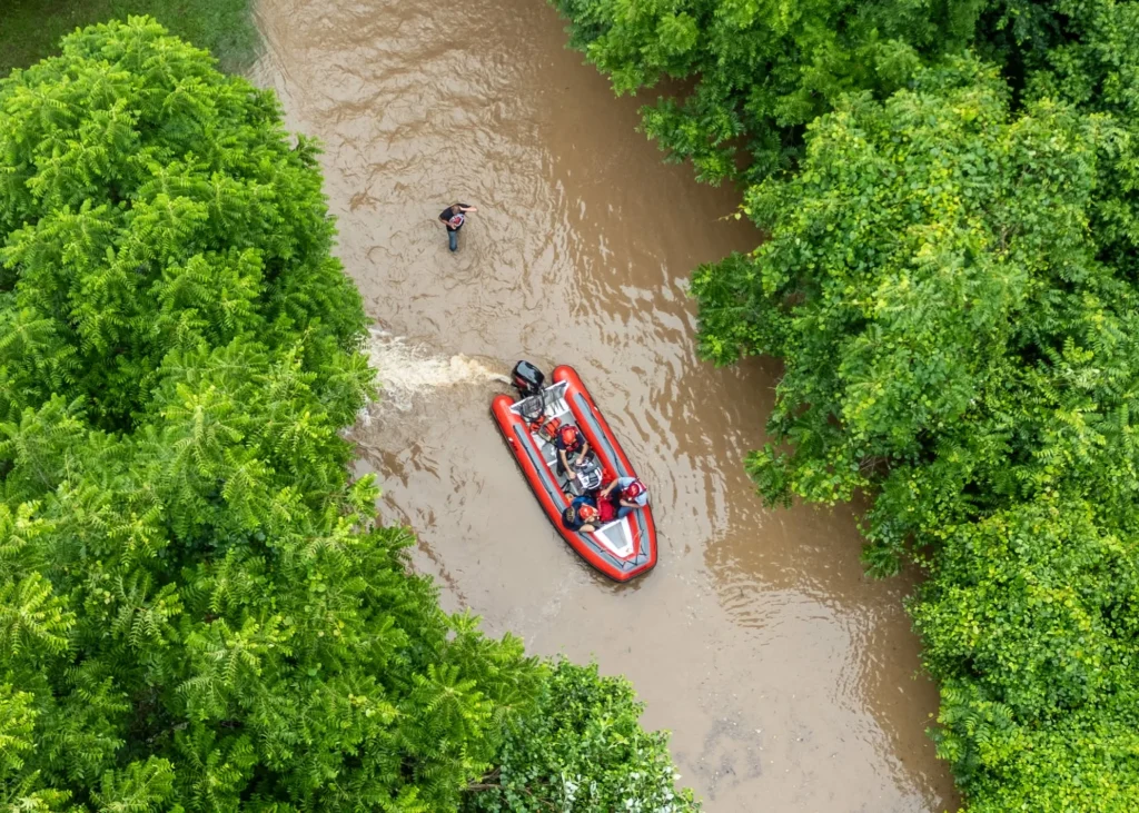 Flooding in Cherokee County, Oklahoma on June 14, 2026