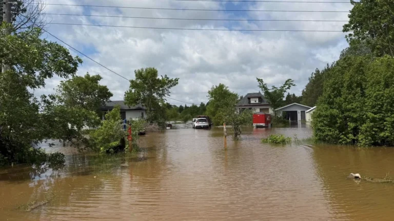Flooding in Manitoba on June 11, 2026