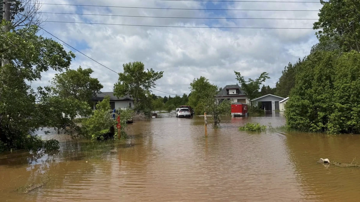 Flooding in Manitoba on June 11, 2026