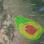 Google earth overlay of WPC day 1 ERO June 21, 2026