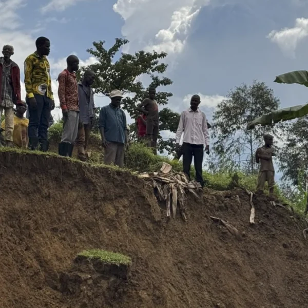 Landslide in the Namisindwa district in Uganda on June 3, 2026. Credit: Emmah M Bwayo