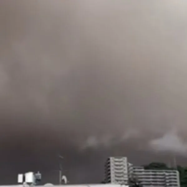 ash over kagoshima japan sakurajima volcano june 7 2026