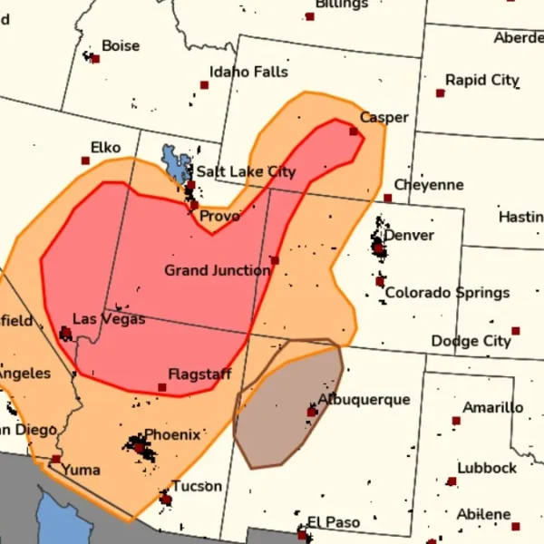 critical fire weather southwest great basin central rockies day one june 8 2026