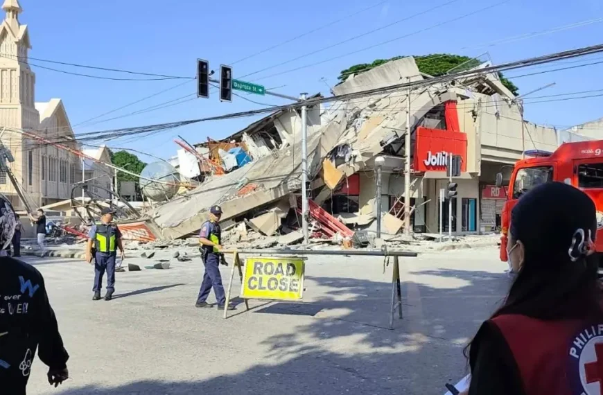 damage after m7.8 earthquake hits philippines june 7 2026