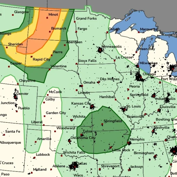 day 1 convective outlook valid 24 hours to 1200 utc june 8 2026 f