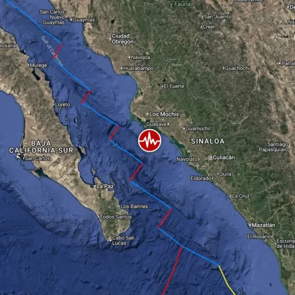 epicenter m6.0 earthquake gulf of california mexico june 30 2026