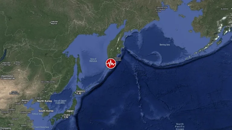 epicenter m6.1 earthquake severo kurilsk russia june 7 2026
