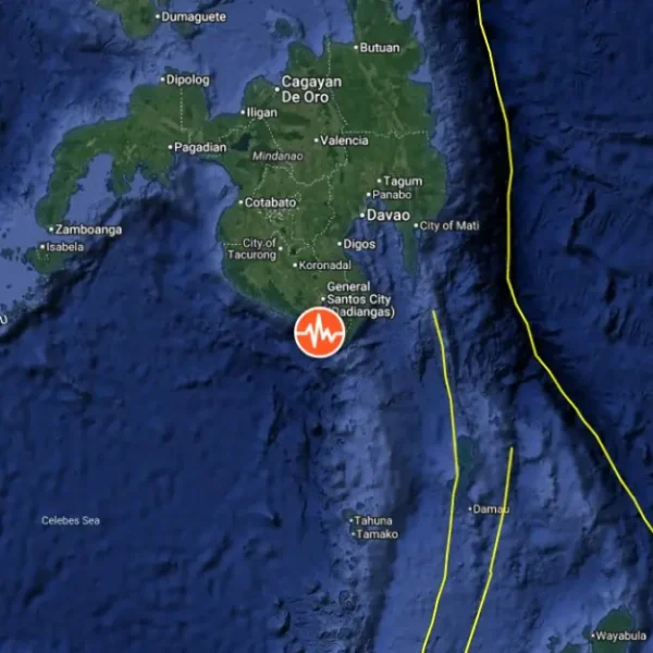 epicenter m6.5 earthquake mindanao philippines june 26 2026