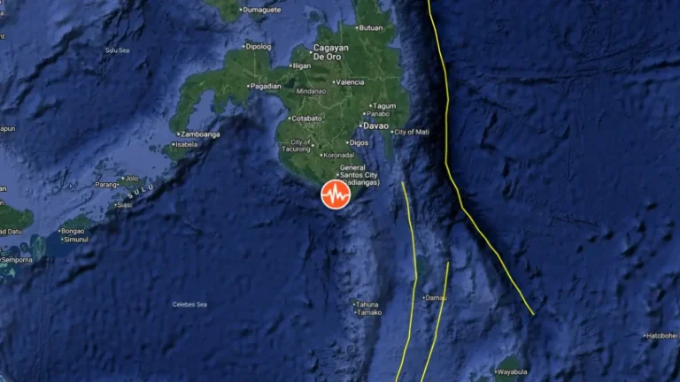 epicenter m6.5 earthquake mindanao philippines june 26 2026