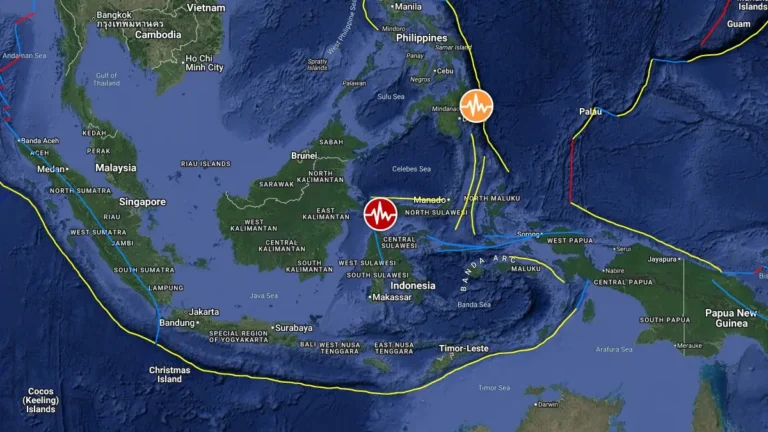 epicenter m6.7 earthquake sulawesi indonesia june 16 2026