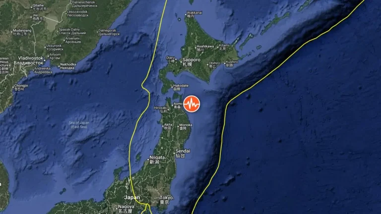 epicenter m6.9 earthquake honshu japan june 25 2026