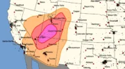 extreme fire weather conditions utah arizona nevada june 26 2026 spc