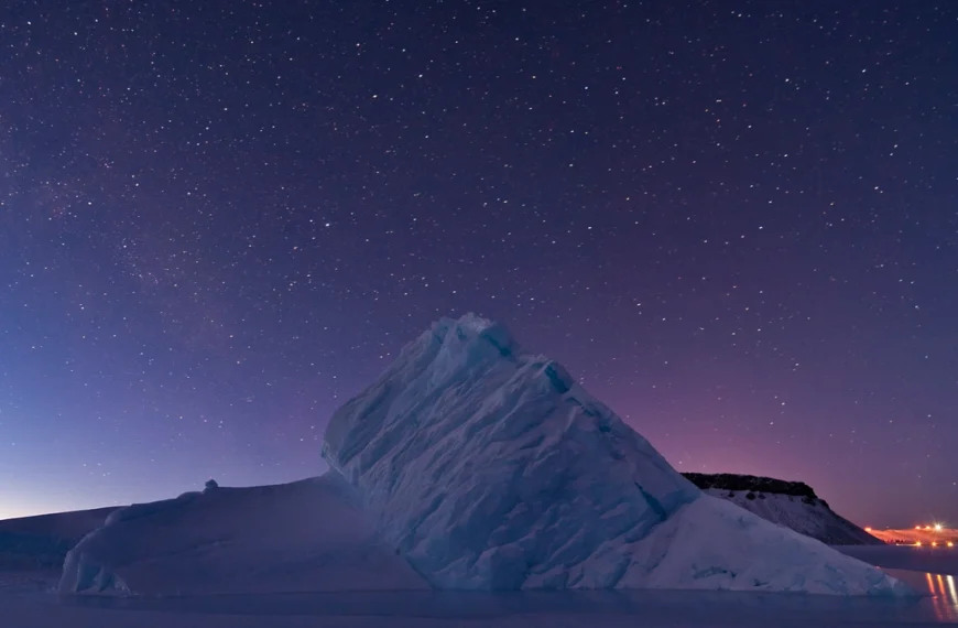 Iceberg in North Star Bay, Greenland