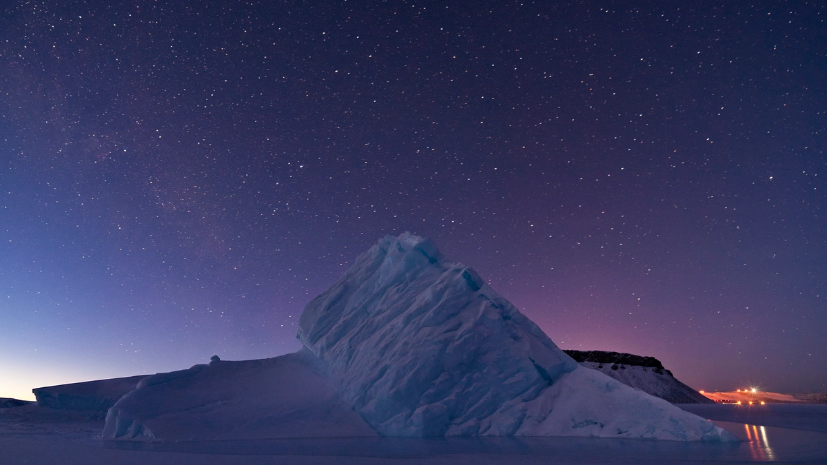 Iceberg in North Star Bay, Greenland