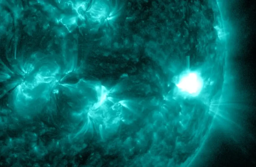 Solar radiation storm warning issued and canceled following M5.8 solar flare on June 30