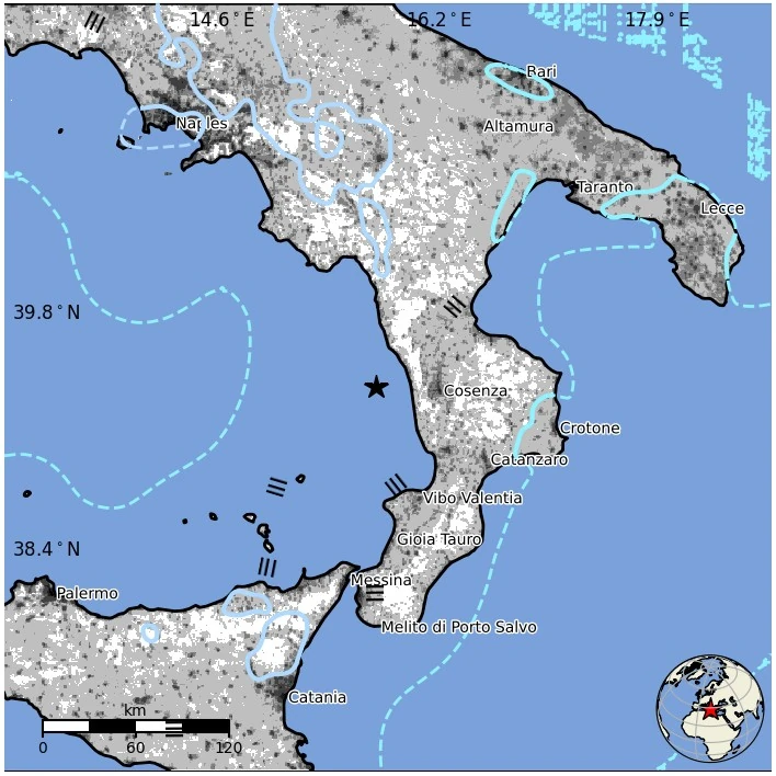 m6.2 earthquake southern italy june 1 2026 usgs epe