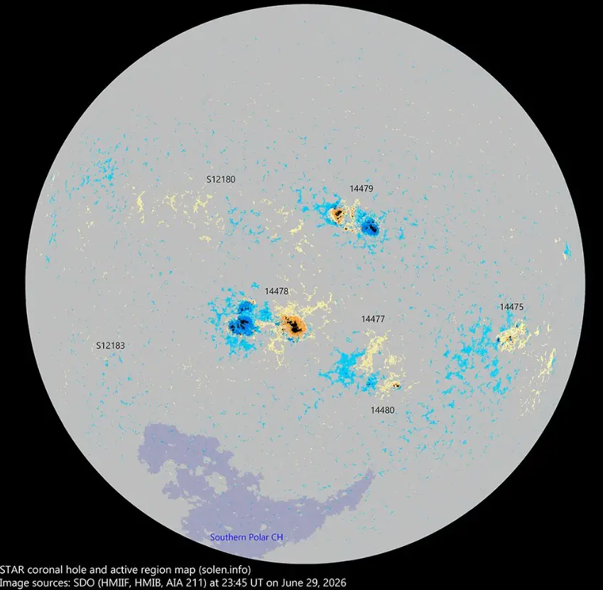 star char map june 29 2026