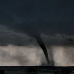 tornado near farnum nebraska by morgan schneider cimms noaa nssl 2019
