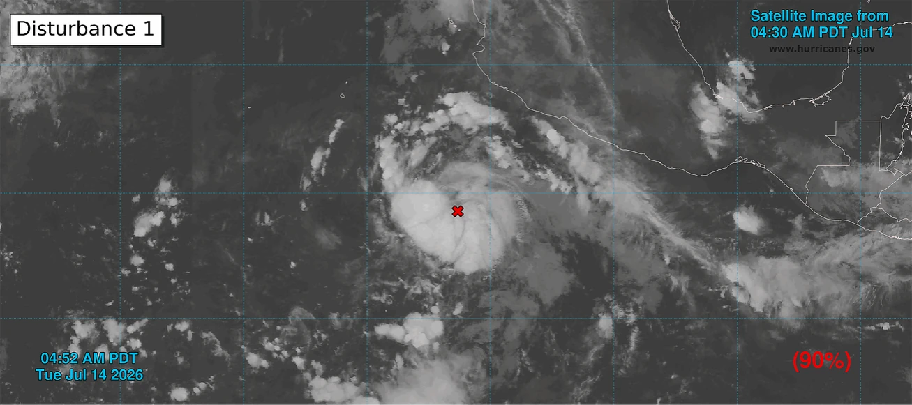 2day-graphical-tropical weather outlook for EP96 -noaa-nhc- july 14, 2026