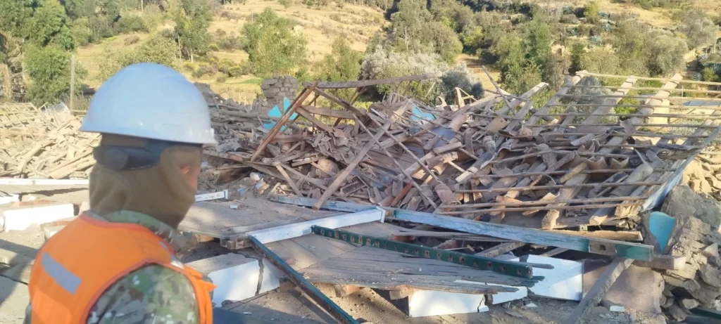 Damage caused by m5.5 earthquake in Peru on July 19, 2026 1