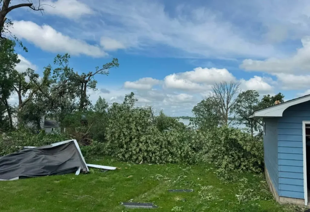 EF2 tornado Detroit Lakes Minnesota july 6 2026