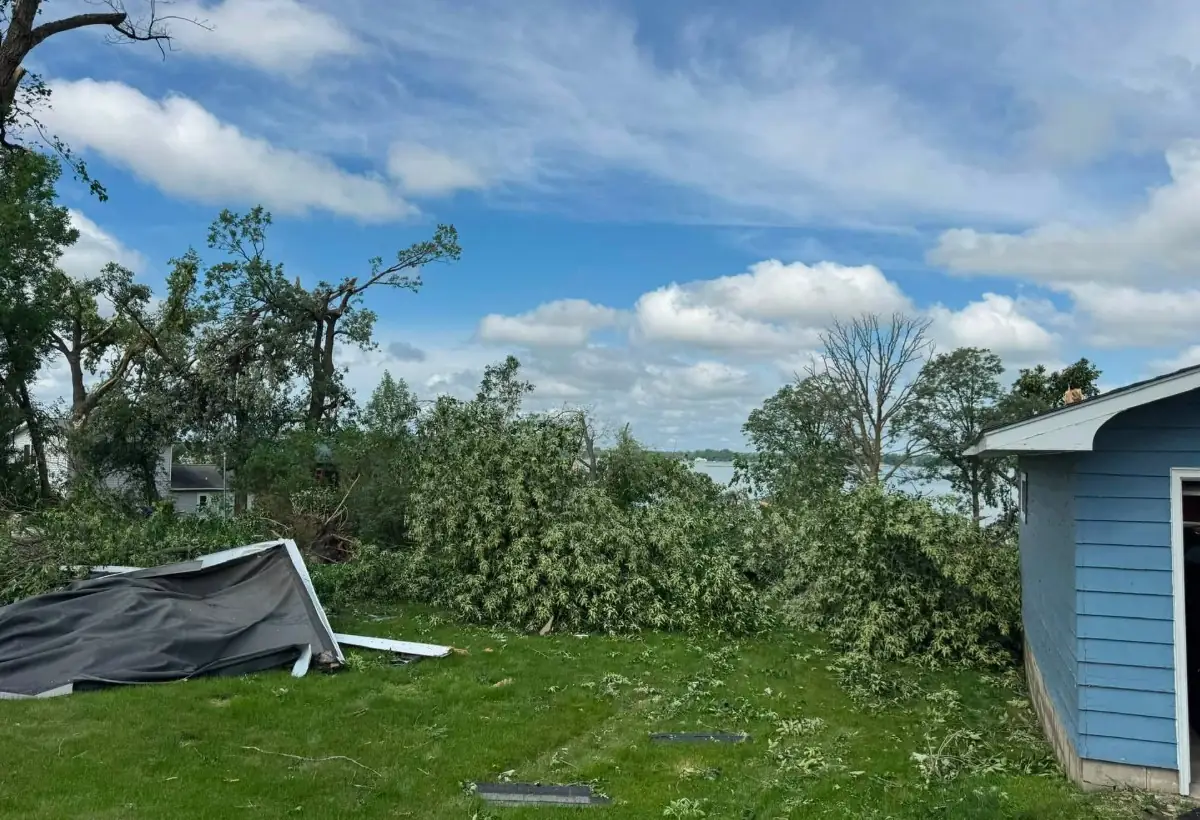 EF2 tornado Detroit Lakes Minnesota july 6 2026