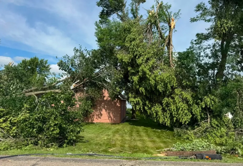 EF2 tornado Detroit Lakes Minnesota july 6 2026