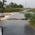 Flooding in Kerr County, Texas on July 15, 2026