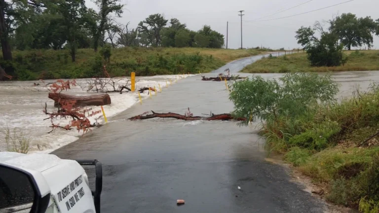 Flooding in Kerr County, Texas on July 15, 2026