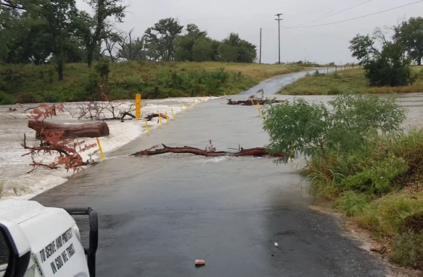 Flooding in Kerr County, Texas on July 15, 2026