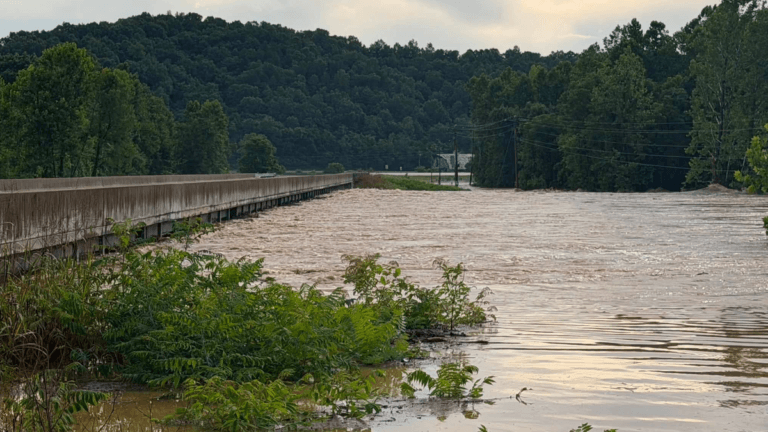 Flooding in Missouri on July 10, 2026. Credit: Missouri State Highway Patrol