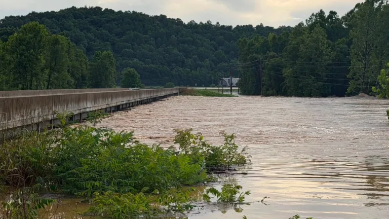 Flooding in Missouri on July 10, 2026. Credit: Missouri State Highway Patrol