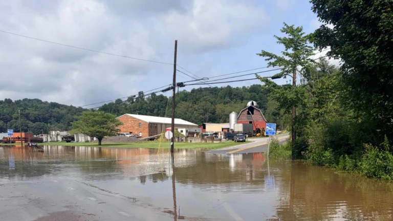 Flooding in West Virginia on July 24, 2026