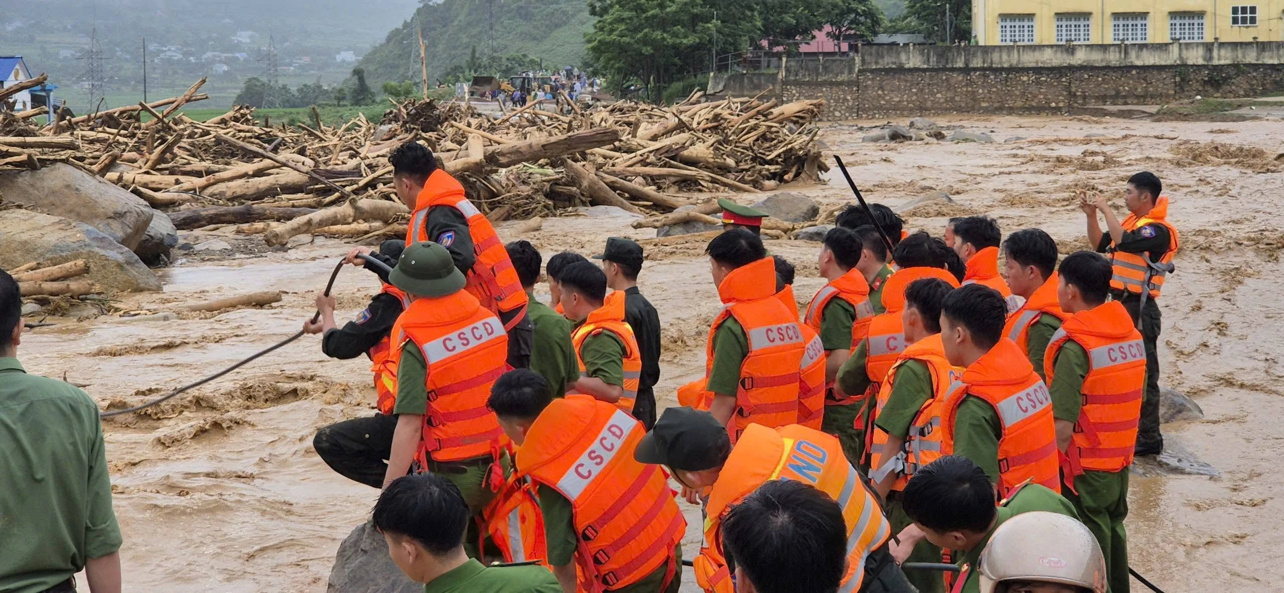 Floods and landslides aftermath in Muo Than commune in Lai Chau, Vietnam- July 17-18, 2026. Credit: CSCD Lai Chau,
