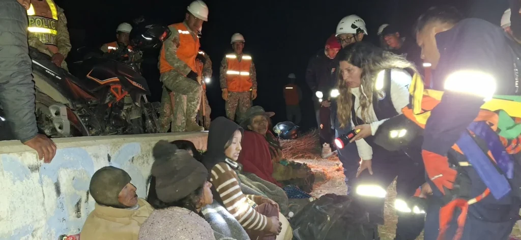 People rescued after deadly m5.5 earthquake in Peru on July 19, 2026