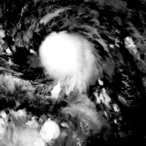Satellite image of Tropical Depression 5E at 0730 UTC on July 15, 2026
